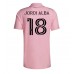 Inter Miami Jordi Alba #18 Hjemmedrakt 2023-24 Korte ermer